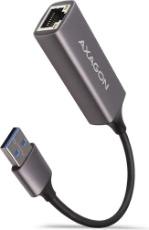 AXAGON USB-A 3.2 Gigabit Ethernet-adapter i metaludførelse, titan-grå