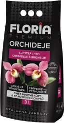 Substrat til orkidéer 3 l FLORIA