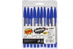 Engangskuglepenne TOTO - blåt blæk, 10 stk