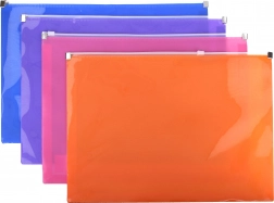 Dokumentmappe med lynlås