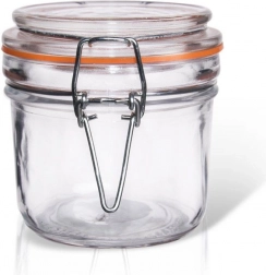 Glaskrukke med klipselåg 220 ml