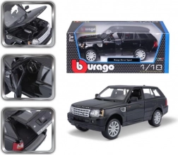 Metalmodel BBURAGO RANGE ROVER SPORT 1:18, sort