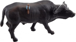 Plastfigur af bøffel