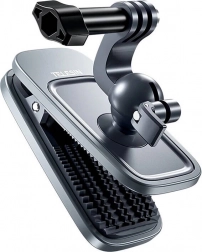 Universalholder til sportskameraer Telesin med magnetisk clip og kuglehoved