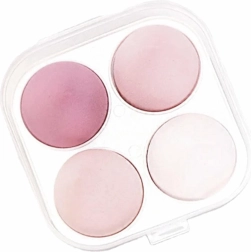 Sæt med 4 makeup-svampe i forskellige former