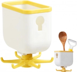 Køkkenredskabs-kroglist med roterende kroge