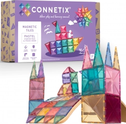 Connetix Pastel Starter Pack magnetiske byggesæt 64 stk.