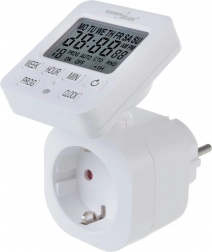 digital timerafbryder greenblue gb605 f, 16 a, ip20