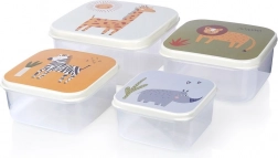 Madkasser til børn 4 stk – dyremotiver