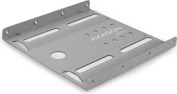 AXAGON metalramme til montering af 2,5" HDD/SSD i 3,5" slot, grå