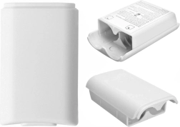 Kx14a batterikasse til Xbox 360-håndcontroller hvid