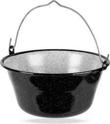 Hængende ungarsk emaljeret gryde 7,5 l