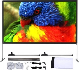 Bærbart projektorlærred BLITZWOLF BW-VS6 80" med stativ