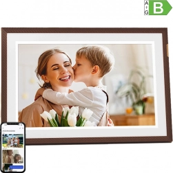 digital fotoramme arzopa d10 10,1" mørkebrun