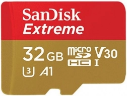 SanDisk Extreme microSDHC hukommelseskort 32GB