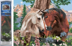 Diamantmaling Hestens harmoni 30 × 40 cm