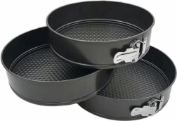 AG670B SÆT MED BAGEFORME 3 STK. 18, 20, 22 CM