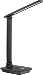 Maclean sort LED-bordlampe