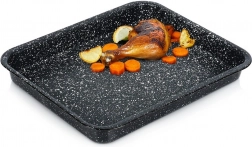 granit rektangulær bradepande grande 4 l, 39,5 × 33,5 × 4,5 cm