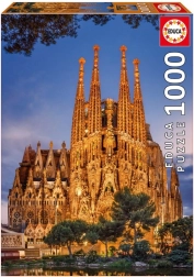 Puslespil Educa Sagrada Familia 1000 brikker