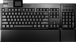 mekanisk tastatur dark mount silent linear (modulært, stille, lineær switch)