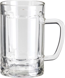 Glaskruset til øl 330 ml