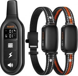 Træningshalsbånd til hunde med rækkevidde på 1000 m og to halsbånd