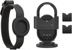 Sunnylife Fleksibelt silikonebånd og magnetisk holder 2 i 1 til Insta360 GO 3S