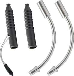 Sæt til V-bremser med rør og gummibånd