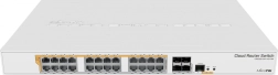 Switch 24× Gigabit PoE med 4× SFP+ MIKROTIK CRS328-24P-4S+RM