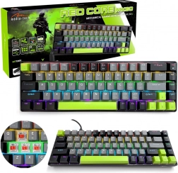 Mekanisk gamingtastatur 60% MEDIA-TECH RED CORE MX60