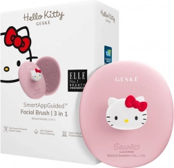 Ansigtsrensbørste 3i1 med håndtag Geske med Hello Kitty app pink