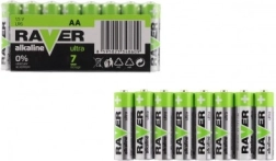 Alkalinske batterier AA LR6 1,5 V – pakke med 8 stk.