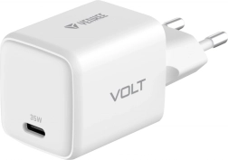 USB-C vægoplader 35W med hurtigopladning hvid
