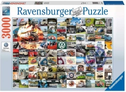 Ravensburger puslespil 3000 brikker – 99 øjeblikke VW Campervan