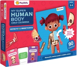 Playshifu My Super Human Body – menneskekroppen, magnetisk læringssæt