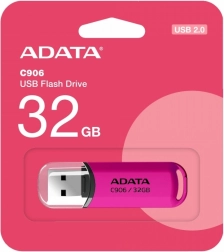USB flash-drev ADATA C906 32GB lyserød