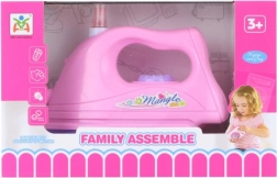 Legetøjsstrygejern på batteri og vand med lys og lyd