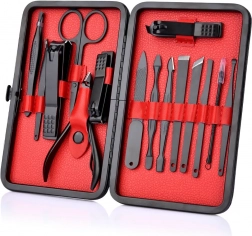 Manikuresæt 16 dele til pleje af negle og neglebånd