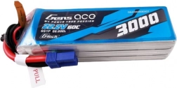LiPo-batteri Gens Ace 3000mAh 22,2V 60C med EC5-stik