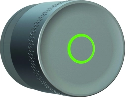 Smartlåsen yale linus l2 lite sølvfarvet