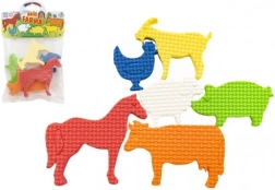 Skum-vandklistermærker Vores gård – 6 stk.