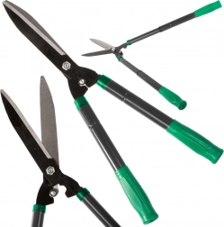 Teleskopiske havesakse til hæk med ergonomiske håndtag