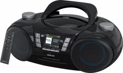 Bærbar Sencor boombox med DAB+, CD/MP3/USB/SD og Bluetooth
