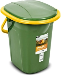 Transportabelt campingtoilet GreenBlue mørkegrøn-orange