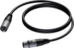 XLR-kabel han – hun 1 m