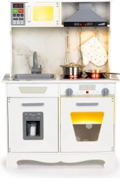 Træ Børnekøkken med Lys- og Lydeffekter + Tilbehør ECOTOYS