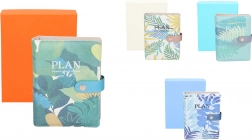 Dagbog i gaveæske, 19,5 x 14,5 cm, 116 sider