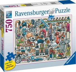 Ravensburger puslespil Atletisk form 750 brikker