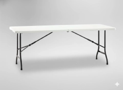 Sammenklappeligt turist- og cateringbord 180 × 70 × 74 cm